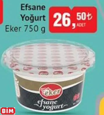 EKER EFSANE YOĞURT EKER EFSANE YOĞURT